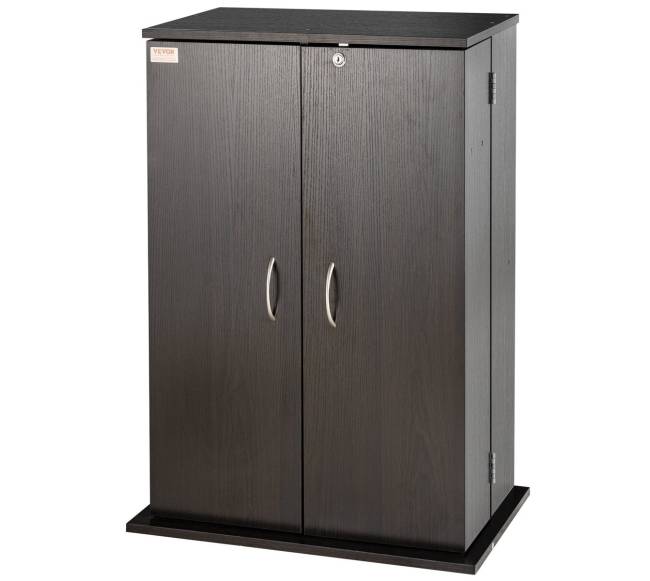 Medijų spinta su reguliuojamomis lentynomis, 576 CD, espresso0