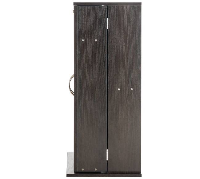 Medijų spinta su reguliuojamomis lentynomis, 576 CD, espresso10