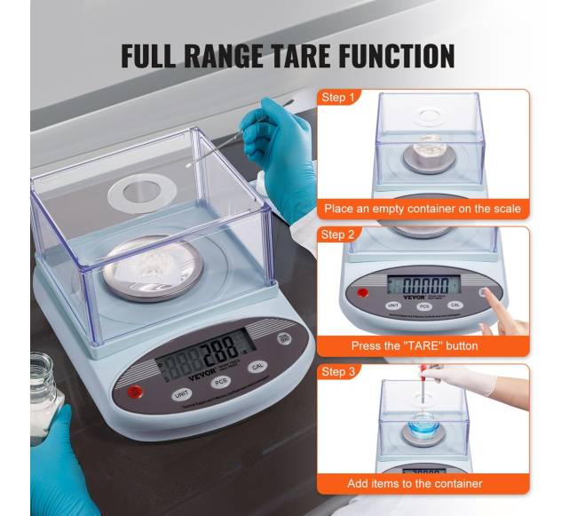 Analitinės svarstyklės su vėjo apsauga5