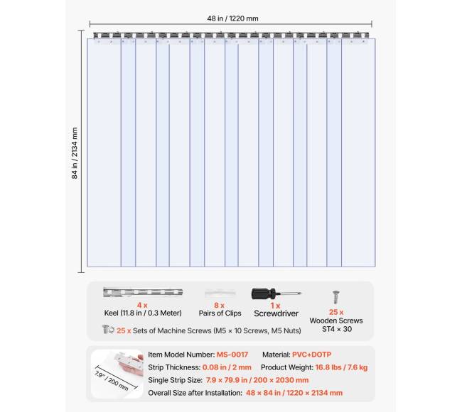 Plastikinės PVC juostinės durys šaldikliams1