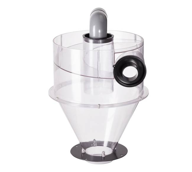 Cikloninis dulkių separatorius 4" 18.9-37.85L talpai10