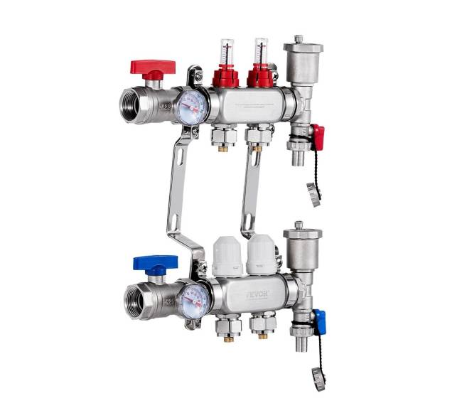 2-jungčių grindų šildymo kolektorius (PEX)8