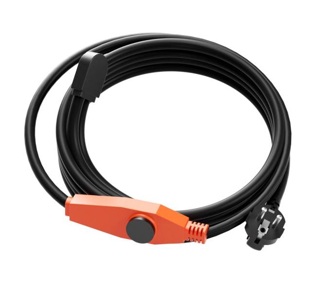 9 m 23 Wm vamzdžių šildymo kabelis su termostatu9