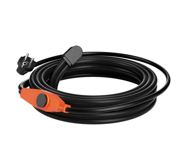 9 m 23 Wm vamzdžių šildymo kabelis su termostatu10