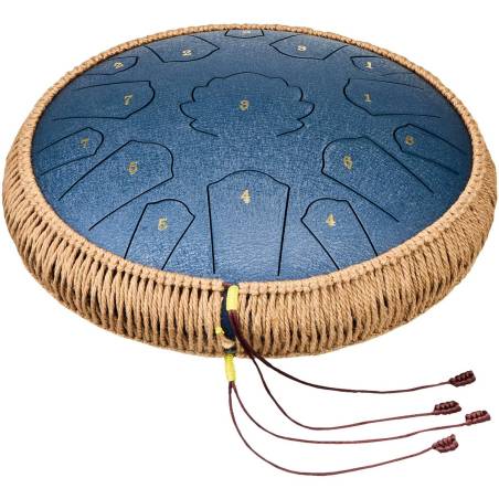 Plieninis liežuvėlių būgnas 36 cm 15 natų0