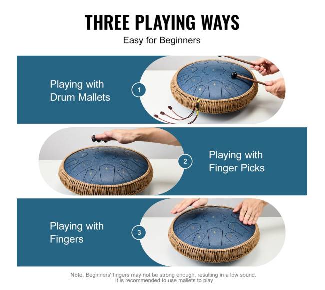 Plieninis liežuvėlių būgnas 36 cm 15 natų3