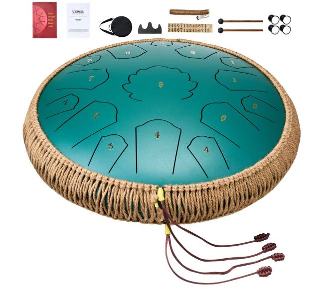 Plieninis liežuvėlių būgnas C-dur 15 natų8