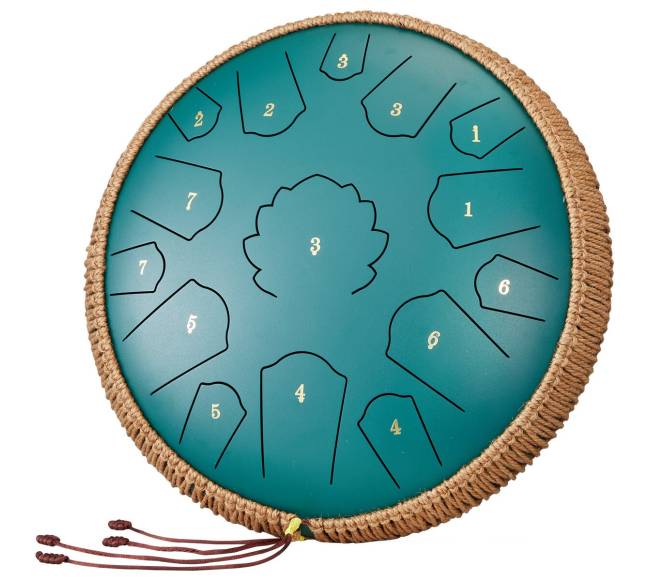 Plieninis liežuvėlių būgnas C-dur 15 natų9