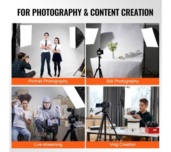 softbox apšvietimo komplektas su reguliuojamu stovu5