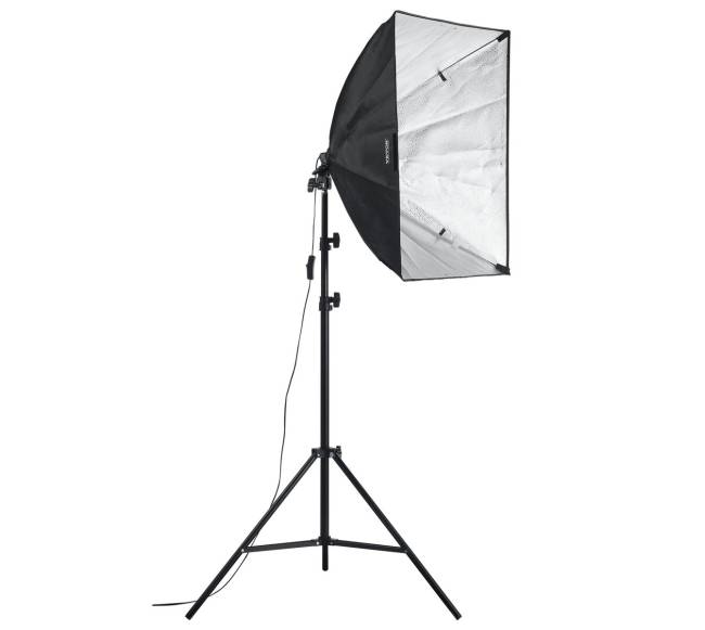 softbox apšvietimo komplektas su reguliuojamu stovu10