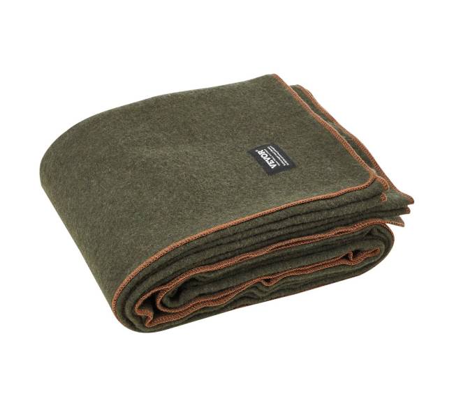 Vilnonis žalias turistinis pledas 1.62 x 2.23 m8