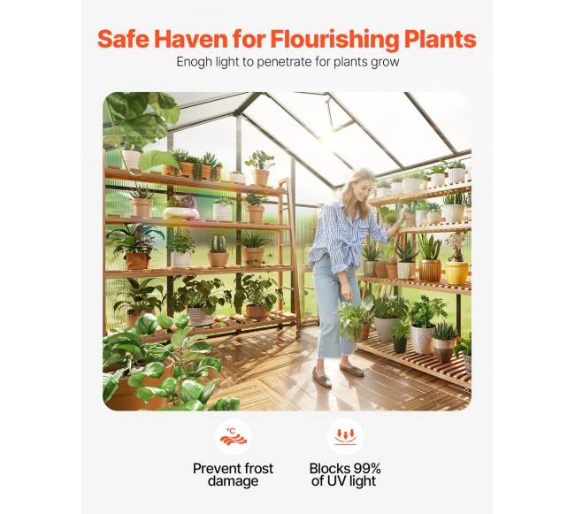 Polikarbonatinis šiltnamis 236 x 346 cm sodui2