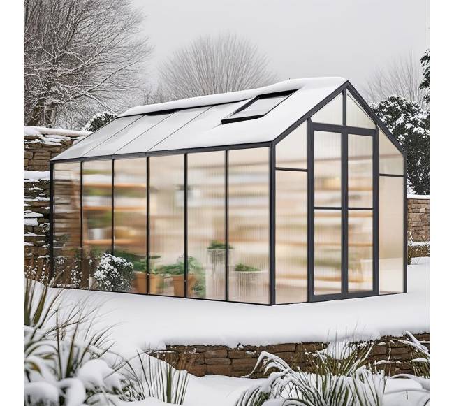 Polikarbonatinis šiltnamis 236 x 346 cm sodui7