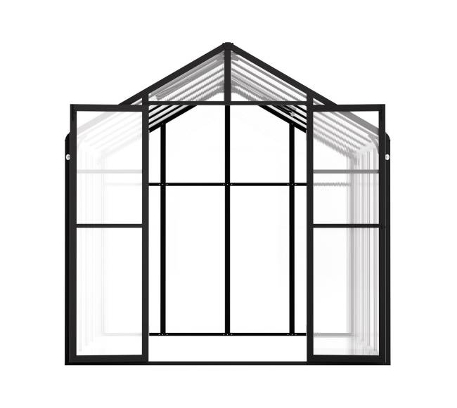 Polikarbonatinis šiltnamis 236 x 346 cm sodui8