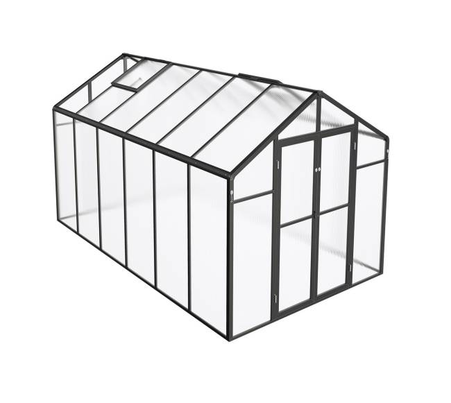 Polikarbonatinis šiltnamis 236 x 346 cm sodui9