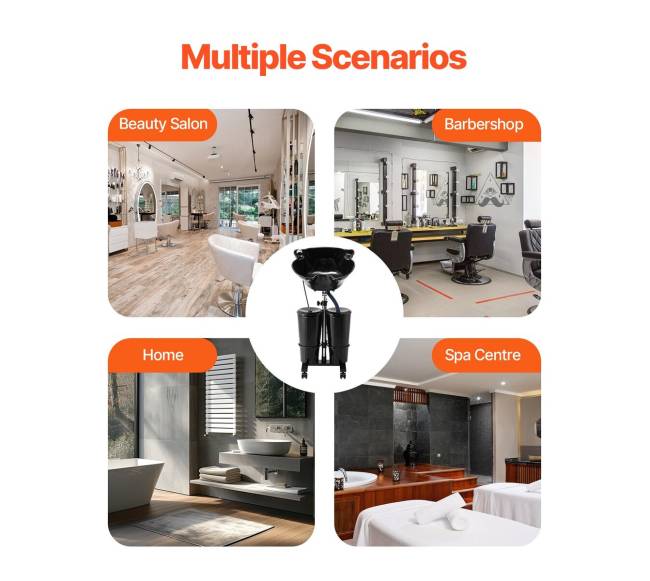 Nešiojama plovyklos kriauklė su nuotėkų žarna5