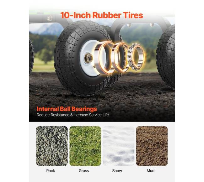 Plieninis sodo vežimėlis 408 kg talpos4