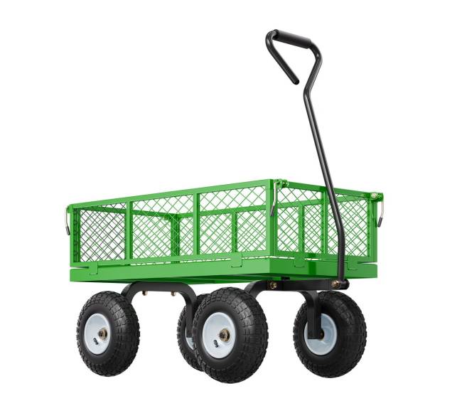 Plieninis sodo vežimėlis 408 kg talpos8