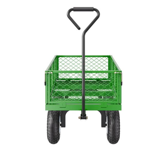 Plieninis sodo vežimėlis 408 kg talpos10