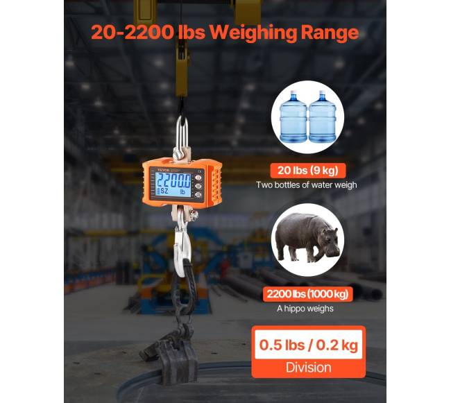 Skaitmeninės kraninės svarstyklės 1000 kg1