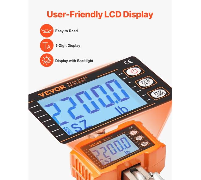 Skaitmeninės kraninės svarstyklės 1000 kg5