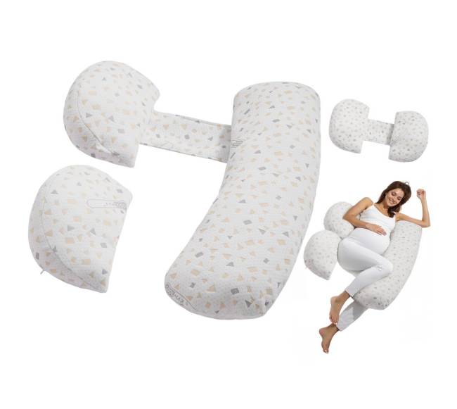 Reguliuojama ir minkšta nėščiųjų pagalvė0