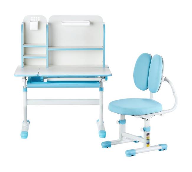 Vaikiškas rašomasis stalas su kėde ir lentyna8