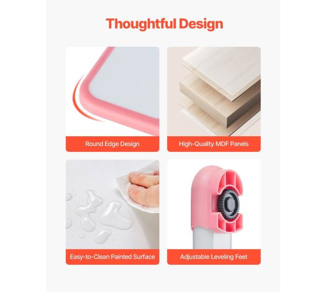 Kidsų vaikiškas reguliuojamo aukščio stalas ir kėdė su šviestuvu5