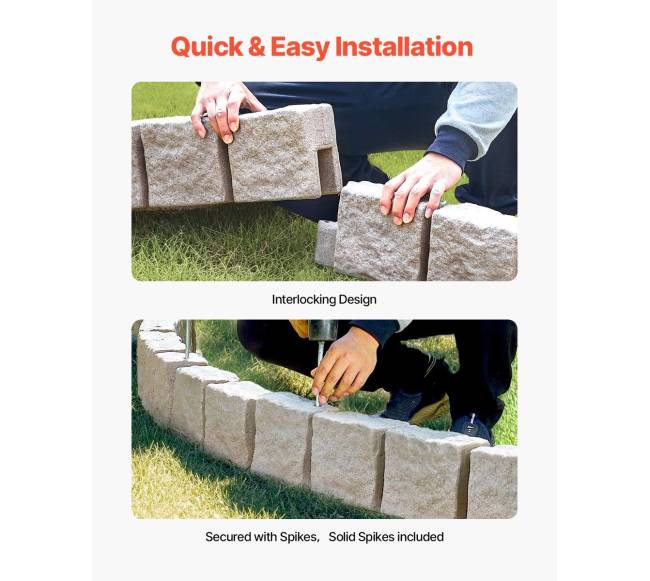 Dirbtinė akmenų kraštovaizdžio apvija 119 x 10 cm3