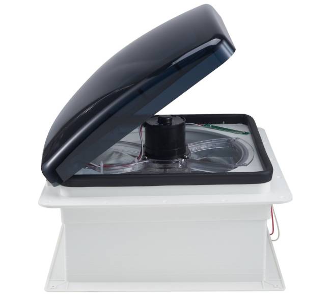 RV stogo vėdinimo ventiliatorius su nuotoliniu valdymu9