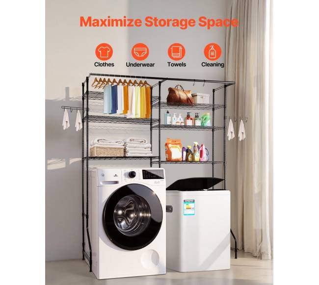Skalbimo mašinos ir džiovyklės lentyna2