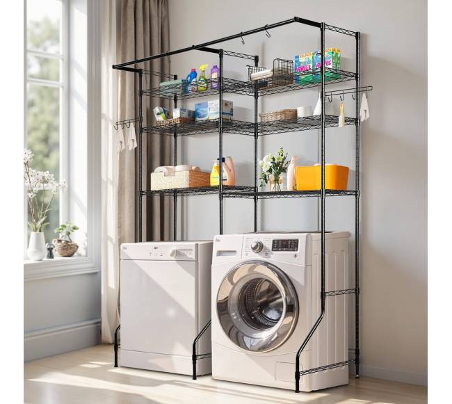 Skalbimo mašinos ir džiovyklės lentyna7