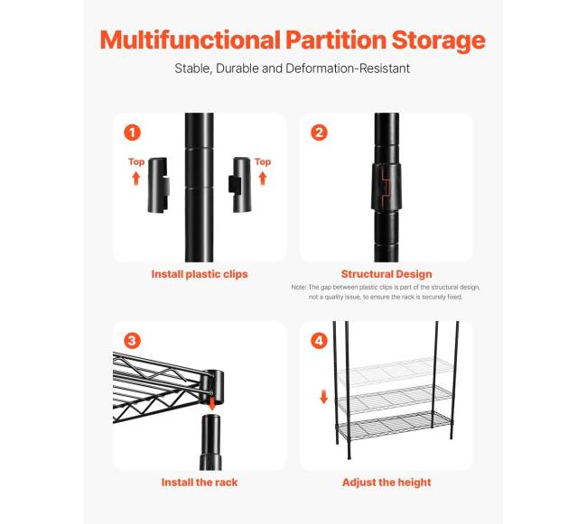 Skalbimo ir džiovinimo mašinos lentyna, 4 lentynos6