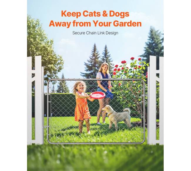 Tinklinė tvoros vartai sodui 183 x 183 cm4