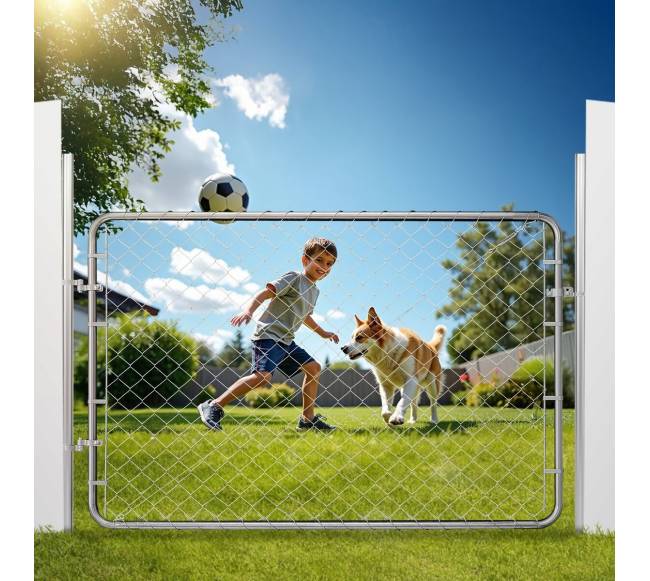 Tinklinė tvoros vartai sodui 183 x 183 cm7