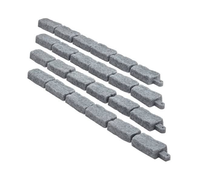 Dirbtinis akmens kraštas sodo takeliams0