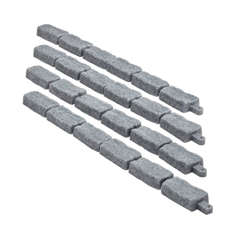 Dirbtinis akmens kraštas sodo takeliams0