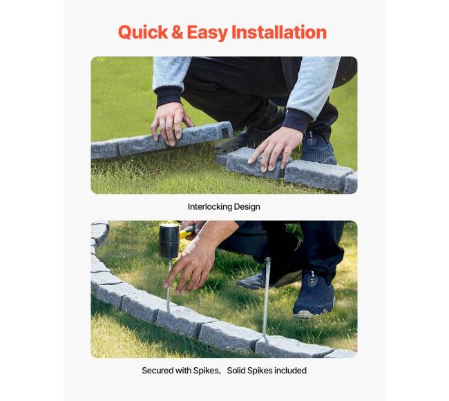 Dirbtinis akmens kraštas sodo takeliams3