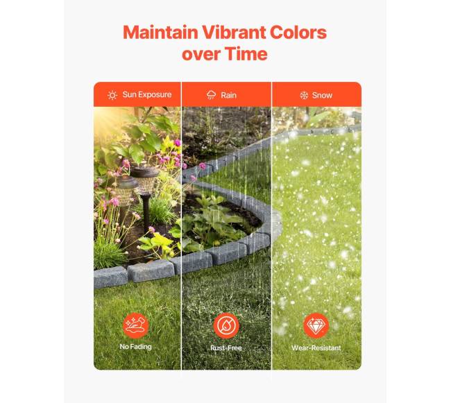 Dirbtinis akmens kraštas sodo takeliams5