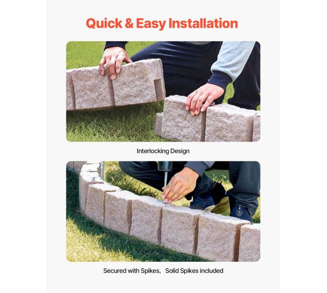 Dirbtinio akmens vejos kraštai 119x10 cm3