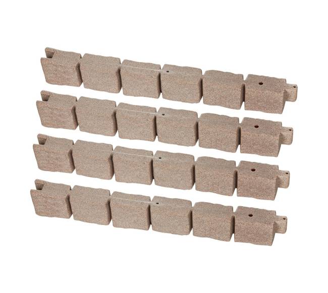 Dirbtinio akmens vejos kraštai 119x10 cm10