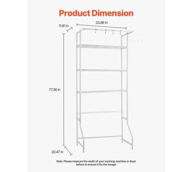 Viršutinė skalbimo turėklų lentyna1
