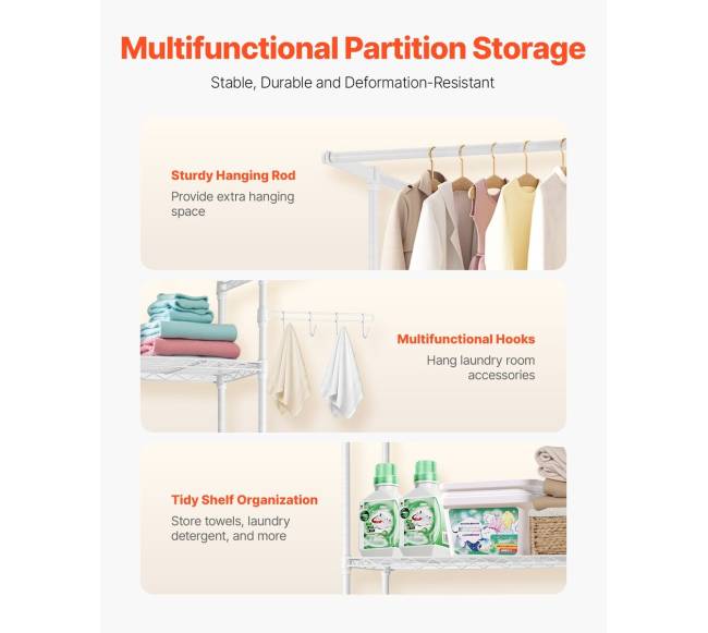 Viršutinė skalbimo turėklų lentyna4