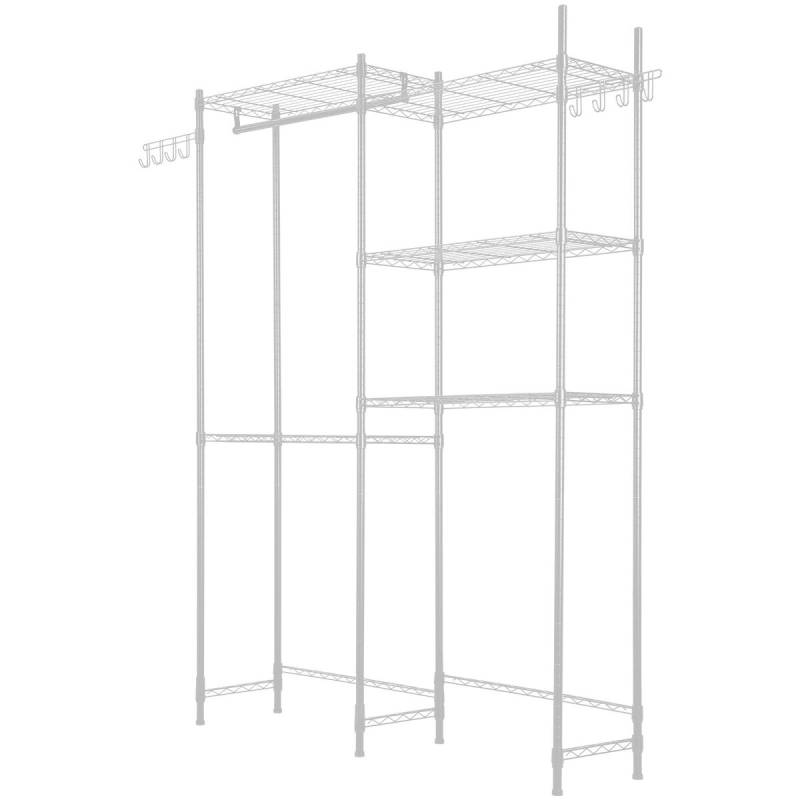 Balta skalbyklės ir džiovyklės lentyna0