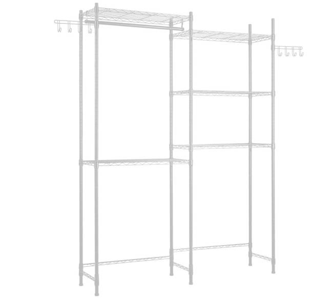 Balta skalbyklės ir džiovyklės lentyna8