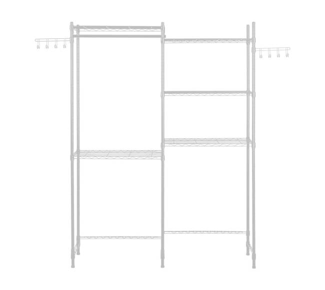 Balta skalbyklės ir džiovyklės lentyna10