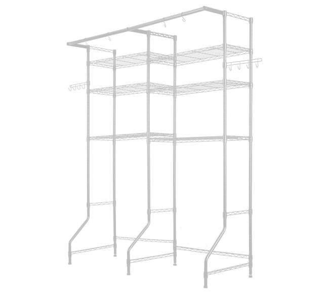 Skalbimo mašinos lentyna su 6 aukštais0