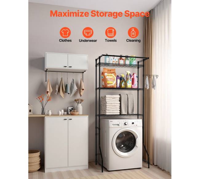 Sandėliavimo lentyna virš skalbyklės džiovyklės2