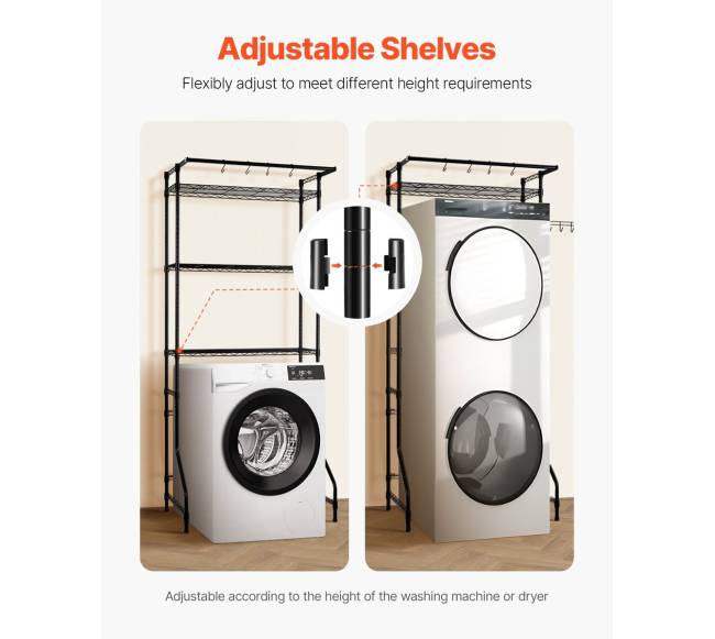 Sandėliavimo lentyna virš skalbyklės džiovyklės3