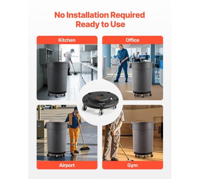 roto šiukšliadėžių vežimėlis 20-55 galonų5